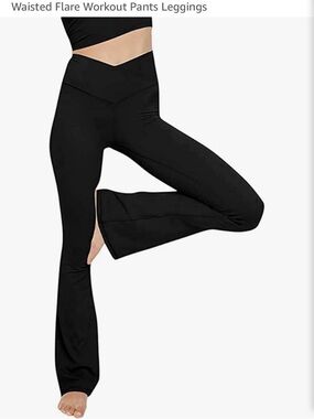Topyogas Crossover Flare Leggings